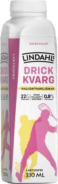 Drickkvarg Hallon/vanilj laktosfri