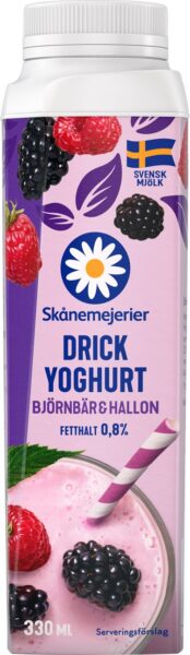 Drickyoghurt Hallon/Björnbär