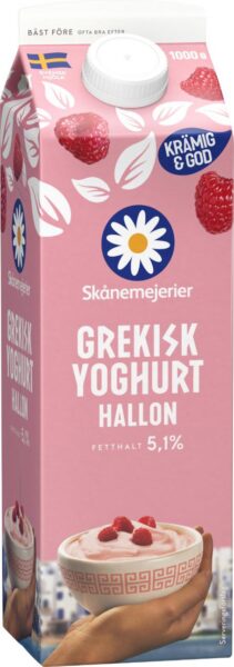 Grekisk Yoghurt Hallon