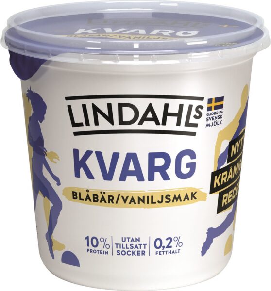 Kvarg Blåbär/Vanilj