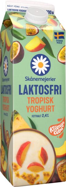 Laktosfri Yoghurt Tropisk