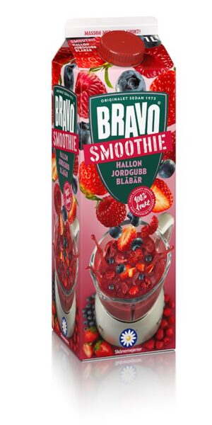 Smoothie Jordgubb, Hallon & Blåbär