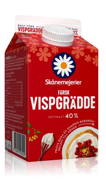Vispgrädde 40%