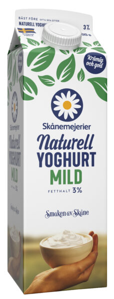 Mild Naturell Yoghurt 3%