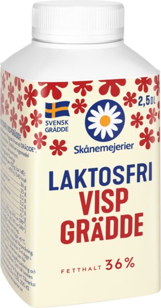 Laktosfri vispgrädde 36%