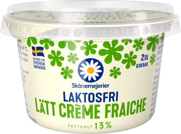 Laktosfri Lätt Crème Fraiche