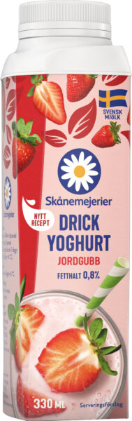 Drickyoghurt Jordgubb