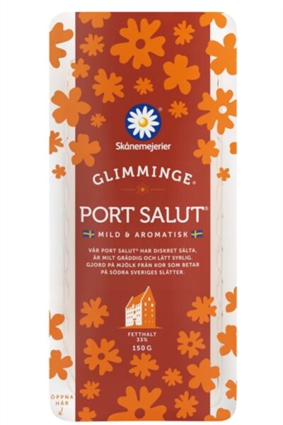 Glimminge Port Salut mild 33% skivad