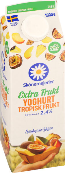 Fruktyoghurt Tropisk 2,4%