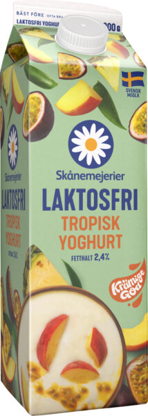 Skånemejerier Laktosfri yoghurt Tropisk