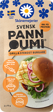 Pannoumi ostburgare 2x75g