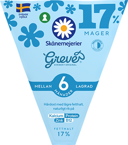 Skånemejerier Grevé 17% Mager mellan